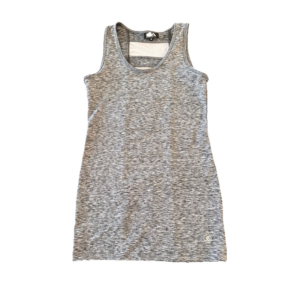 Women's LA Society Workout Tank Top w/Mesh Back Panel Medium Stretchy